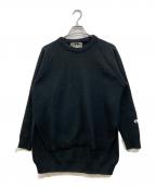 CDG×Lochaven Of Scotlandシーディージー×ロックエーベン オブ スコットランド）の古着「イドスリットプルオーバーニット」｜ブラック
