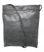 CRONY.クローニー）の古着「レザーショルダーポーチ」｜グレー