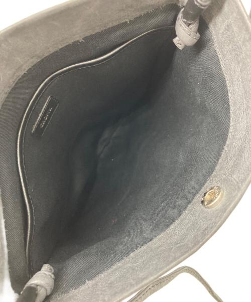 CRONY.（クローニー）CRONY. (クローニー) レザーショルダーポーチ グレーの古着・服飾アイテム