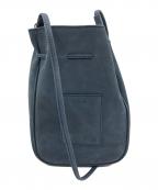 CRONY.クローニー）の古着「巾着ショルダーバッグ」｜ネイビー