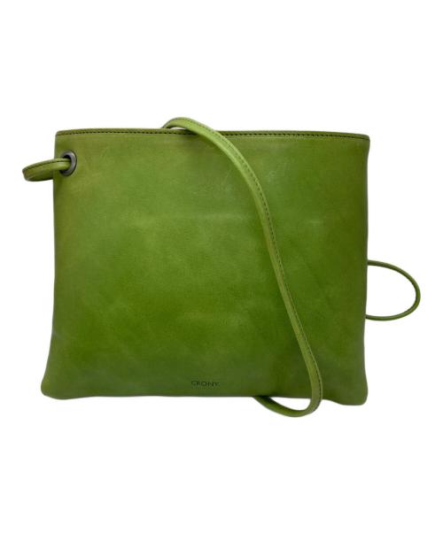 CRONY.（クローニー）CRONY. (クローニー) Maine Sacoche 黄緑の古着・服飾アイテム