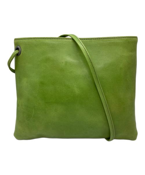 CRONY.（クローニー）CRONY. (クローニー) Maine Sacoche 黄緑の古着・服飾アイテム