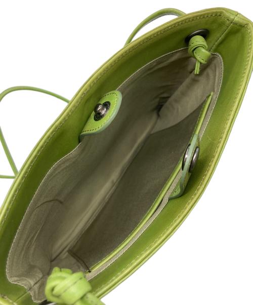 CRONY.（クローニー）CRONY. (クローニー) Maine Sacoche 黄緑の古着・服飾アイテム