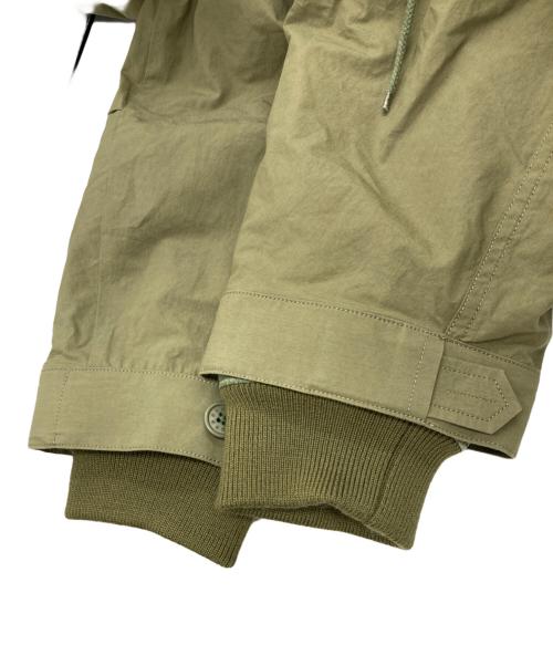 SOFTHYPHEN（ソフトハイフン）SOFTHYPHEN (ソフトハイフン) BACK TO FRONT MA-1 FIELD COAT オリーブ サイズ:SIZE 03の古着・服飾アイテム