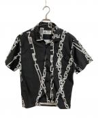 CHALLENGERチャレンジャー）の古着「S/S CHAIN SHIRT」｜ブラック
