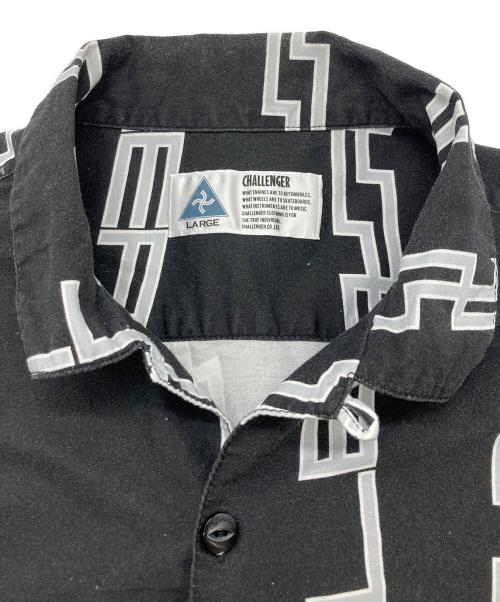 CHALLENGER（チャレンジャー）CHALLENGER (チャレンジャー) S/S CHAIN SHIRT ブラック サイズ:	SIZE Lの古着・服飾アイテム