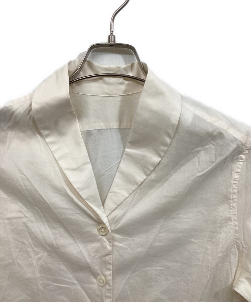 MARGARET HOWELL（マーガレットハウエル）MARGARET HOWELL (マーガレットハウエル) SHEER COTTON アイボリー サイズ:	SIZE 1の古着・服飾アイテム