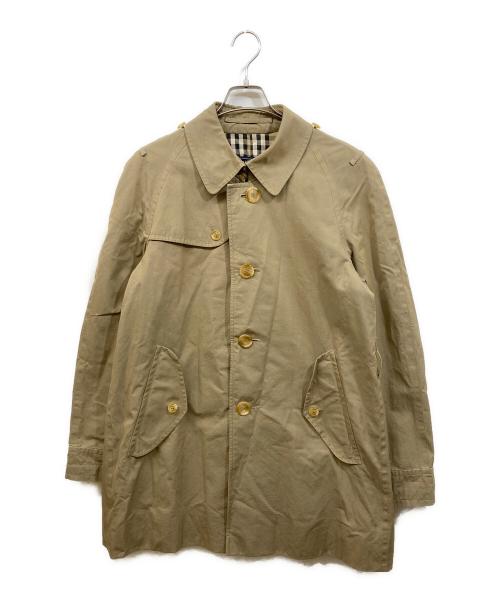 Burberry's（バーバリー）Burberry's (バーバリーズ) 古着ハーフコート オリーブ サイズ:実寸をご確認くださいの古着・服飾アイテム