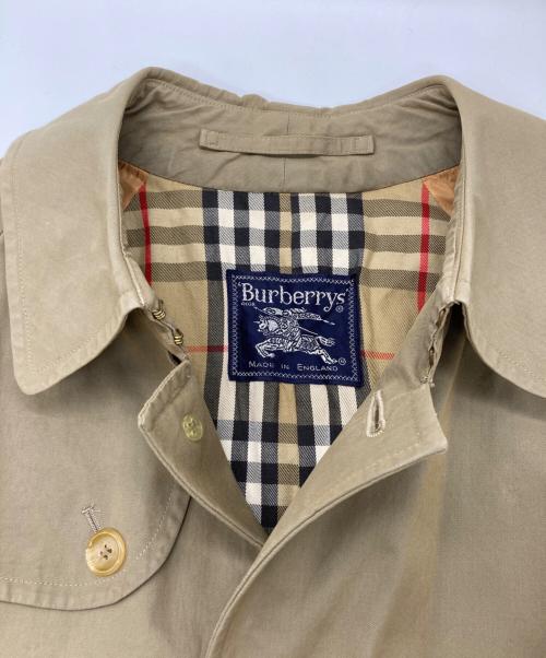 Burberry's（バーバリー）Burberry's (バーバリーズ) 古着ハーフコート オリーブ サイズ:実寸をご確認くださいの古着・服飾アイテム