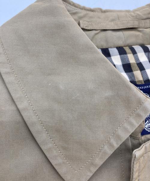 Burberry's（バーバリー）Burberry's (バーバリーズ) 古着ハーフコート オリーブ サイズ:実寸をご確認くださいの古着・服飾アイテム