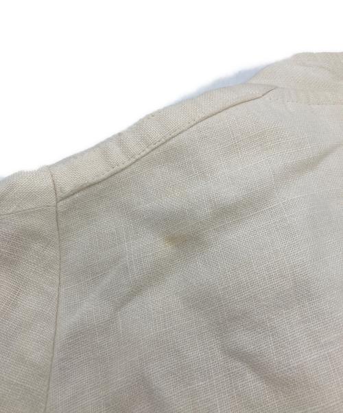 BATOON（バトン）BATOON (バトン) アンティークリネンコート アイボリー サイズ:実寸をご確認くださいの古着・服飾アイテム