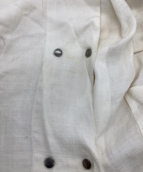 BATOON（バトン）BATOON (バトン) アンティークリネンコート アイボリー サイズ:実寸をご確認くださいの古着・服飾アイテム