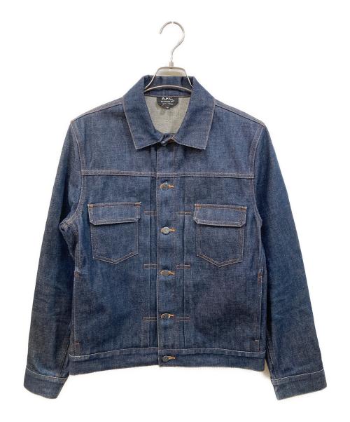 A.P.C.（アーペーセー）A.P.C. (アーペーセー) デニムワークジャケット インディゴ サイズ:SIZE Mの古着・服飾アイテム