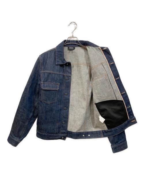A.P.C.（アーペーセー）A.P.C. (アーペーセー) デニムワークジャケット インディゴ サイズ:SIZE Mの古着・服飾アイテム