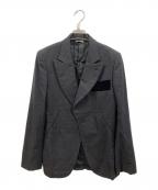 COMME des GARCONS HOMME PLUSコムデギャルソンオムプリュス）の古着「ウールテーラードジャケット」｜ブラック