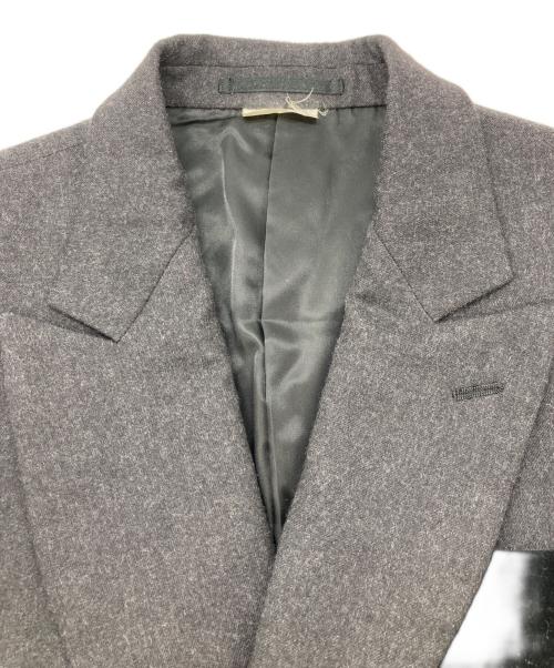 COMME des GARCONS HOMME PLUS（コムデギャルソンオムプリュス）COMME des GARCONS HOMME PLUS (コムデギャルソンオムプリュス) ウールテーラードジャケット ブラック サイズ:SIZE XSの古着・服飾アイテム