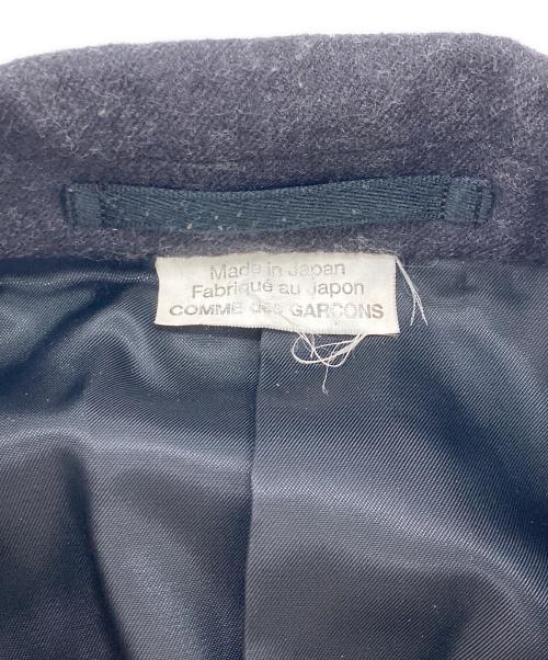 COMME des GARCONS HOMME PLUS（コムデギャルソンオムプリュス）COMME des GARCONS HOMME PLUS (コムデギャルソンオムプリュス) ウールテーラードジャケット ブラック サイズ:SIZE XSの古着・服飾アイテム