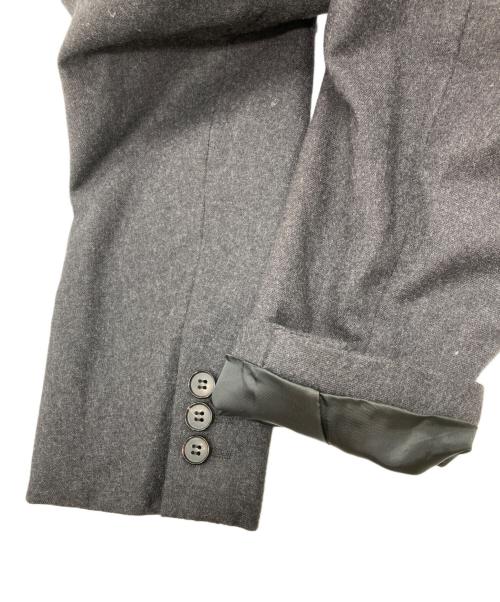 COMME des GARCONS HOMME PLUS（コムデギャルソンオムプリュス）COMME des GARCONS HOMME PLUS (コムデギャルソンオムプリュス) ウールテーラードジャケット ブラック サイズ:SIZE XSの古着・服飾アイテム