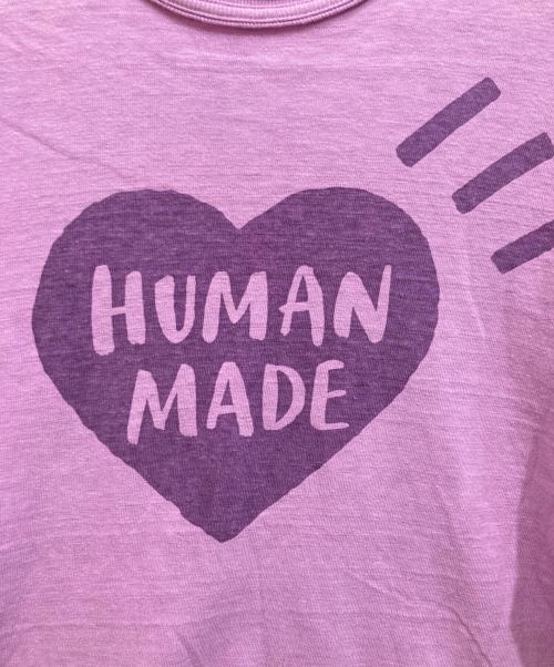 HUMAN MADE（ヒューマンメイド）HUMAN MADE (ヒューマンメイド) COLOR T-SHIRT パープル サイズ:Lの古着・服飾アイテム