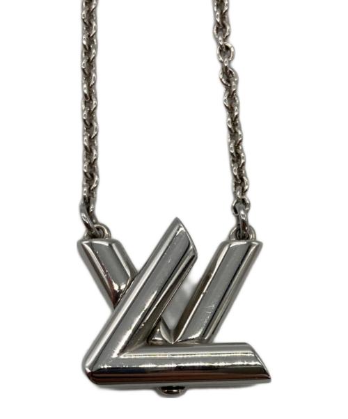 LOUIS VUITTON（ルイ ヴィトン）LOUIS VUITTON (ルイ ヴィトン) GO-14LVロゴチェーンネックレス シルバーの古着・服飾アイテム