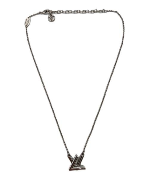 LOUIS VUITTON（ルイ ヴィトン）LOUIS VUITTON (ルイ ヴィトン) GO-14LVロゴチェーンネックレス シルバーの古着・服飾アイテム