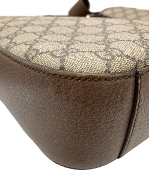 GUCCI（グッチ）GUCCI (グッチ) GGスプリーム オフィディア 2Way ハンドバッグ ベージュの古着・服飾アイテム