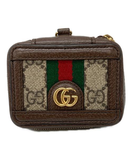 GUCCI（グッチ）GUCCI (グッチ) GGスプリームAirPodsケース ベージュの古着・服飾アイテム