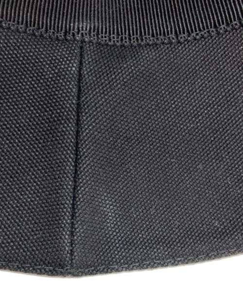 FENDI（フェンディ）FENDI (フェンディ) メッシュロゴバケットハット ブラックの古着・服飾アイテム