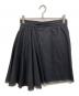 ALEXANDER McQUEEN（アレキサンダーマックイーン）の古着「アシメデザイン ミニスカート」｜ブラック