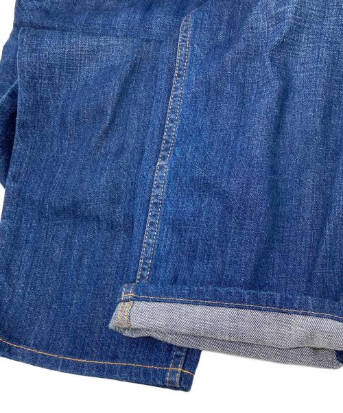 PRADA（プラダ）PRADA (プラダ) トライアングルロゴ デニムパンツ インディゴ サイズ:25の古着・服飾アイテム