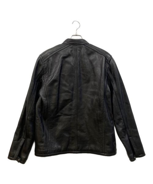 BARNEYS NEWYORK（バーニーズ・ニューヨーク）BARNEYS NEWYORK (バーニーズ・ニューヨーク) レザージャケット ブラック サイズ:SIZE Lの古着・服飾アイテム