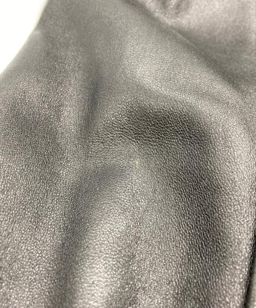 BARNEYS NEWYORK（バーニーズ・ニューヨーク）BARNEYS NEWYORK (バーニーズ・ニューヨーク) レザージャケット ブラック サイズ:SIZE Lの古着・服飾アイテム