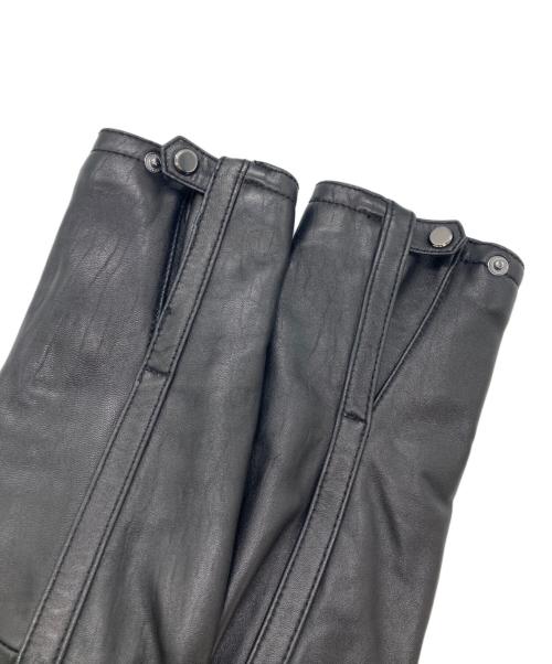 BARNEYS NEWYORK（バーニーズ・ニューヨーク）BARNEYS NEWYORK (バーニーズ・ニューヨーク) レザージャケット ブラック サイズ:SIZE Lの古着・服飾アイテム