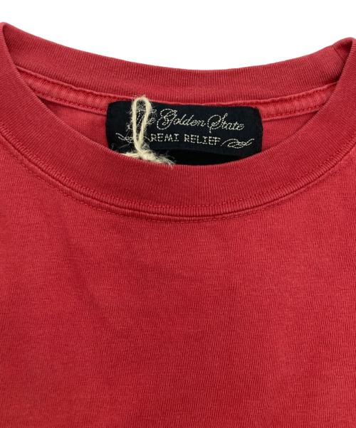 REMI RELIEF（レミレリーフ）REMI RELIEF (レミレリーフ) LOVE IS LIKE A FLOWER LS T-SHIRT レッド サイズ:SIZE Lの古着・服飾アイテム