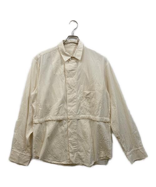 JAN MACHENHAUER（ヤンマッケンハウアー）JAN MACHENHAUER (ヤンマッケンハウアー) シャツジャケット アイボリー サイズ:SIZE 48の古着・服飾アイテム