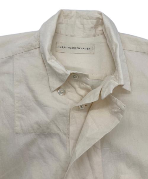 JAN MACHENHAUER（ヤンマッケンハウアー）JAN MACHENHAUER (ヤンマッケンハウアー) シャツジャケット アイボリー サイズ:SIZE 48の古着・服飾アイテム