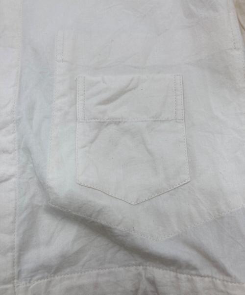 JAN MACHENHAUER（ヤンマッケンハウアー）JAN MACHENHAUER (ヤンマッケンハウアー) シャツジャケット アイボリー サイズ:SIZE 48の古着・服飾アイテム