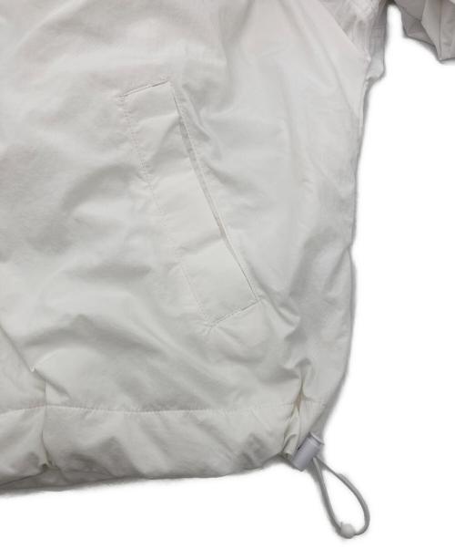 adidas（アディダス）adidas (アディダス) WovenNylonOutline Trefoil Windbreaker ホワイト サイズ:SIZE Sの古着・服飾アイテム