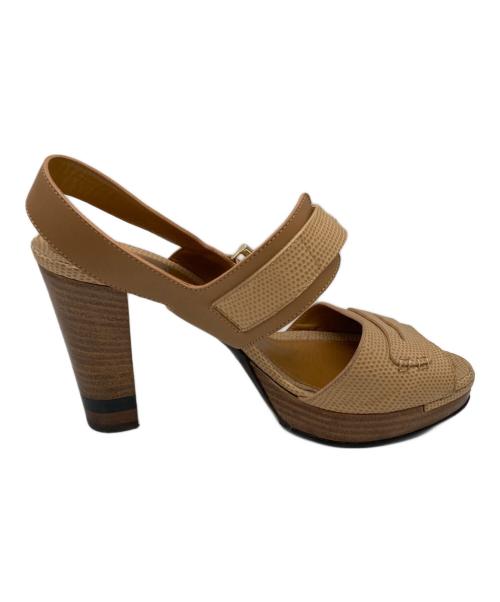 FENDI（フェンディ）FENDI (フェンディ) サンダル ブラウン サイズ:	SIZE 37の古着・服飾アイテム