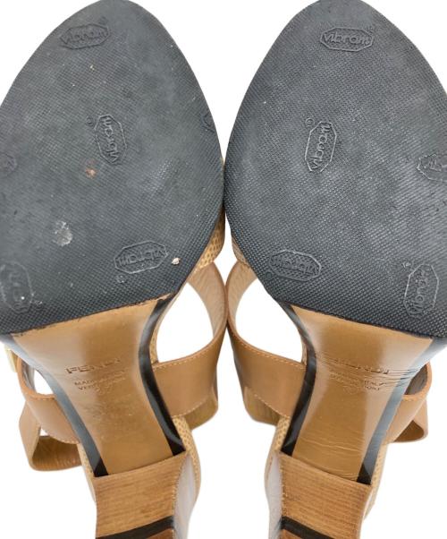FENDI（フェンディ）FENDI (フェンディ) サンダル ブラウン サイズ:	SIZE 37の古着・服飾アイテム