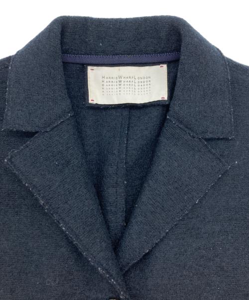 HARRIS WHARF LONDON（ハリスワーフロンドン）HARRIS WHARF LONDON (ハリスワーフロンドン) ショートコート ネイビー サイズ:SIZE 40の古着・服飾アイテム