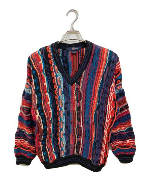 COTTONTRADERS（コットントレーダーズ）COTTONTRADERS (コットントレーダーズ) 3Ｄニット マルチカラー サイズ:Mの古着・服飾アイテム