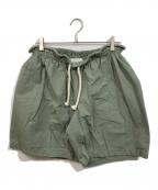 JIL SANDERジルサンダー）の古着「Knee Length Shorts」｜グリーン