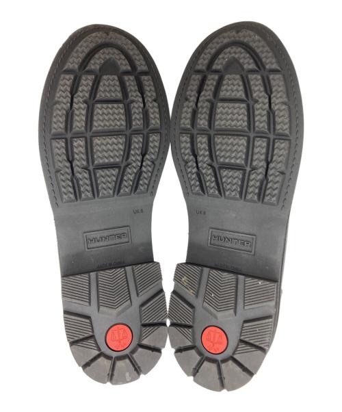 HUNTER（ハンター）HUNTER (ハンター) W REFINED STITCH PENNY LOAFER ブラック サイズ:39の古着・服飾アイテム