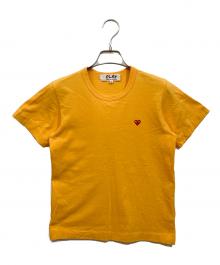 PLAY COMME des GARCONS（プレイコムデギャルソン）の古着「Tシャツ」｜オレンジ