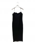 cepie.セピエ）の古着「ミニマルドレス」｜ブラック