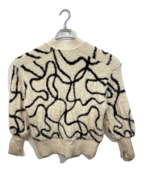 Adam et Rope（アダム エ ロペ）Adam et Rope (アダム エ ロペ) ニットカーディガン アイボリー サイズ:FREEの古着・服飾アイテム