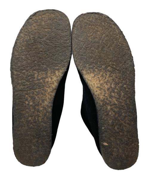 CLARKS（クラークス）CLARKS (クラークス) ワラビーシューズ ブラック サイズ:SIZE 24.5cmの古着・服飾アイテム