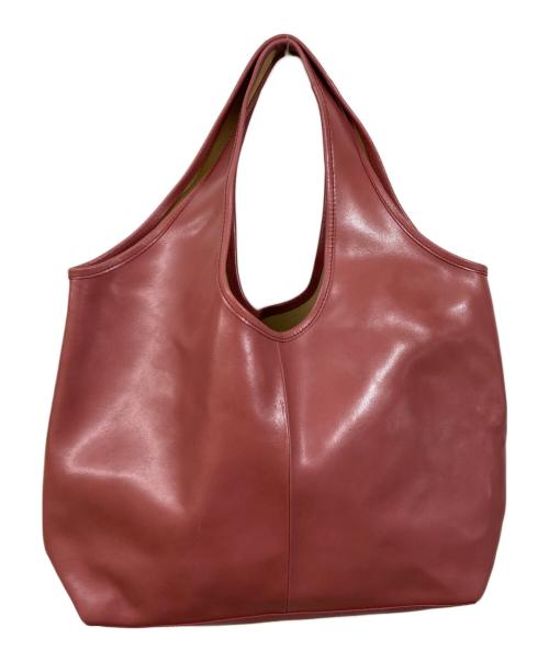 SEE BY CHLOE（シーバイクロエ）SEE BY CHLOE (シーバイクロエ) レザートートバッグ ピンクの古着・服飾アイテム