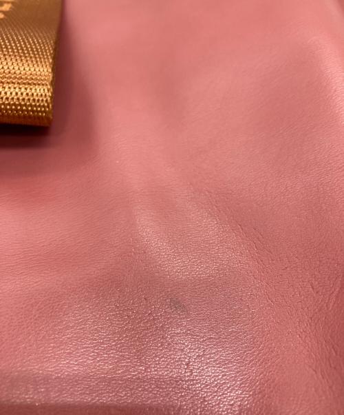 SEE BY CHLOE（シーバイクロエ）SEE BY CHLOE (シーバイクロエ) レザートートバッグ ピンクの古着・服飾アイテム